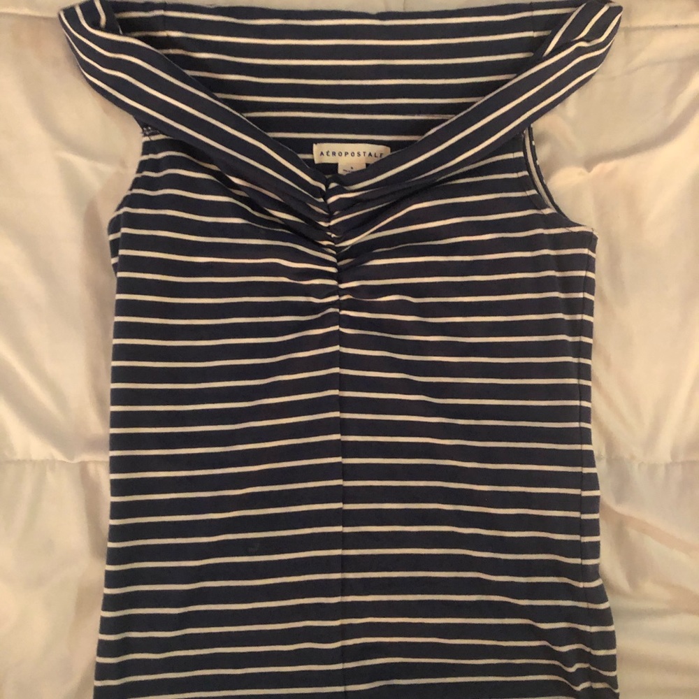 Aeropostale Off The Shoulder Shirt